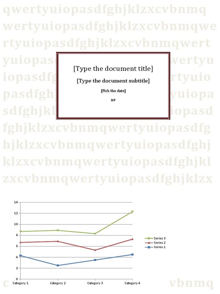 Type The Document Subtitle | PDF | Computers