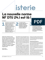 La Nouvelle Norme NF DTU 24.1 Est Là !