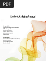 Template - Facebook Marketing Proposal