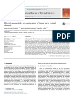 Condensation Avec Nanoparticules