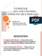 Lec - 4 Introduction To Communicable Diseases