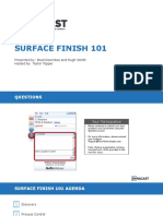 Dynacast Surface Finish 101 Webinar Slides PDF