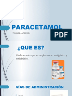Paracetamol analgésico antitérmico guía