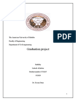 Graduation Project: The American University of Madaba Faculty of Engineering Department of Civil Engineering