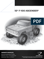 1968 FORD® F-100 ASCENDER®: Owner'S Manual