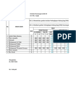 Ilyas Pasaribu. DAFTAR NILAI SEMESTER GANJIL IPL XII TITL KD 3.1 4.1 3.2 4.2 3.3 4.3