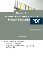 An Overview of Computers and Programming Languages