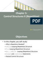 Chapter 5: Control Structures II (Repetition