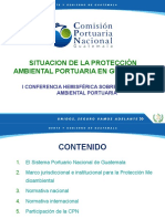 Situacion de La Protección Ambiental Portuaria en Guatemala