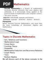 Discrete Mathematics: Adjective Synonyms