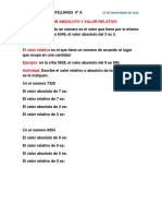 Valor Absoluto y Valor Relativo PDF