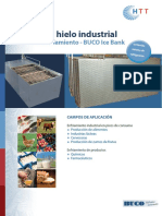 Banco de hielo industrial BUCO optimiza enfriamiento