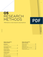 Research Methods to Move Beyond Assumptions