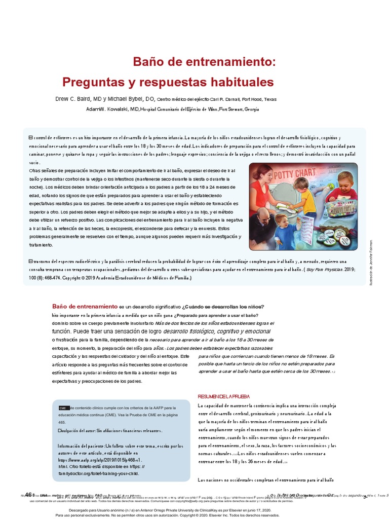 Mehu525 U2 T8 Toilet Training Common Questions and Answers AM FAM