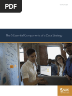 Title The 5 Essential Components of A Data Strategy: White Paper