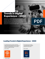 The Leading Trends in Digital Experience - 2020 1