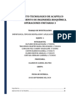 Importancia, Tipos de Destilacion y Aplicacion en La Industria