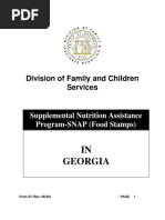 SNAP Rights and Responsibilities | PDF | Supplemental Nutrition ...