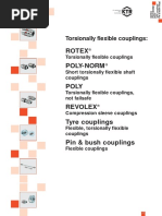 Rotex Poly-Norm: Torsionally Flexible Couplings