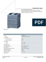 Data Sheet 6AG1332-1SH71-4AA0: Input