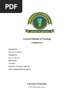 General Methods of Teaching 4