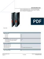 Data Sheet 6AG1405-0KR02-7AA0: Supply Voltage