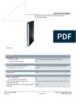 Data Sheet 6AG1431-0HH00-4AB0: Supply Voltage