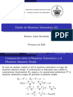 Dise No de Muestreo Sistem Atico (II) : Bulmaro Ju Arez Hern Andez