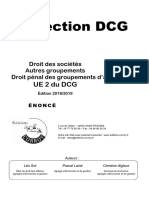 Collection DCG. Droit Des Sociétés Corroy UE 2 Du DCG 2019
