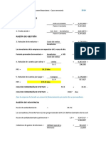 Ratios Ejercicio Backus