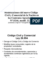 2016Contratos agrarios modificaciones CCyC