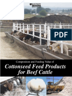 Composition and Feeding Value of Cottonseed Feed Products For Beef Cattle