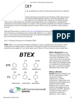 What Is BTEX - Gulf Coast Environmental Systems