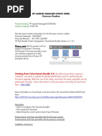 Product Name(s) : Model Number(s) :: HP Laserjet Managed E50045 Series Firmware Readme