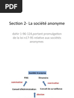 Cours Section 2 - La Société Anonyme