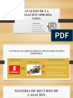 Analisis de Casacion 1098-2014