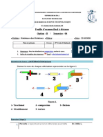 Nom Et Prenom. Groupe - Matere - Resistance Des Materiaux-Option b-1