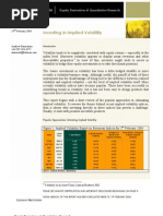 [Lehman Brothers, Harm Stone] Investing in Implied Volatility