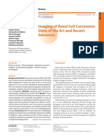 Imaging of Renal Cell Carcinoma: State of The Art and Recent Advances