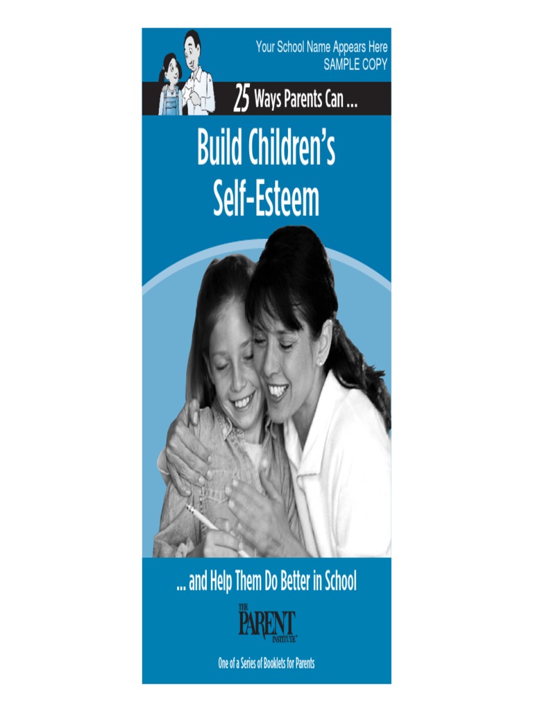 Build Children's Self Esteem | PDF | Self Esteem | Action (Philosophy)