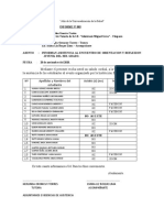 Informe de Asistencia Al Encuentro de Orientacion y Reflexion Juvenil Amg