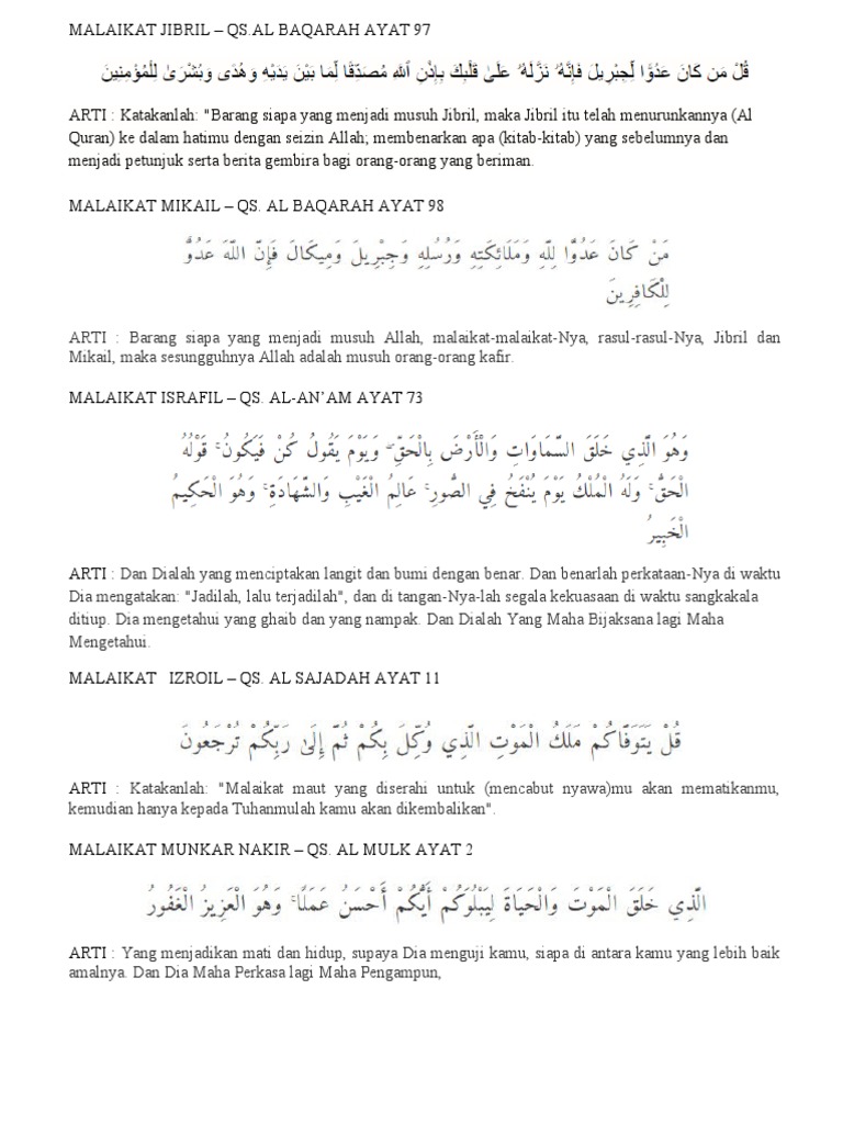 Malaikat Jibril Pdf