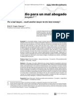 El deber del abogado de denunciar a sus colegas por abuso procesal