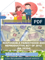 Responsible Parenthood and Reproductive Health Act of 2012