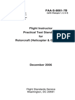 Flight Instructor Practical Test Standards For Rotorcraft (Helicopter & Gyroplane)