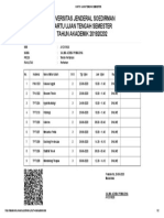 Kartu Ujian Tengah Semester