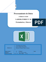 Formularios y Macros en Excel