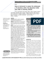 Developing An Instrument To Assess The Endoscopic Severity of Ulcerative Colitis: The Ulcerative Colitis Endoscopic Index of Severity (UCEIS)