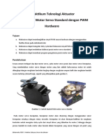 06. Praktikum Teknologi Aktuator - Motor Servo Standard dengan PWM Hardware