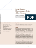 Social Cognitive Neuroscience A Review of Core Processes